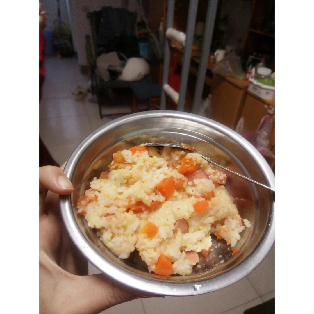 电饭煲胡萝卜焖饭