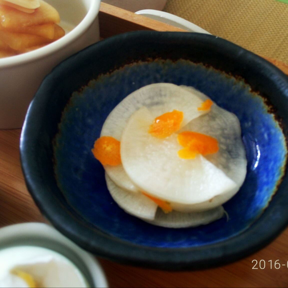日式柠香腌萝卜