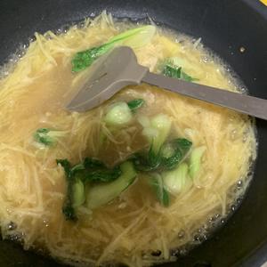 家常快手土豆丝蛋花汤的做法 步骤6