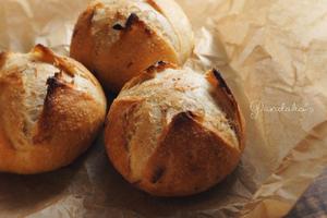 葱酥乡村面包（干酵母免揉版）的做法 步骤10