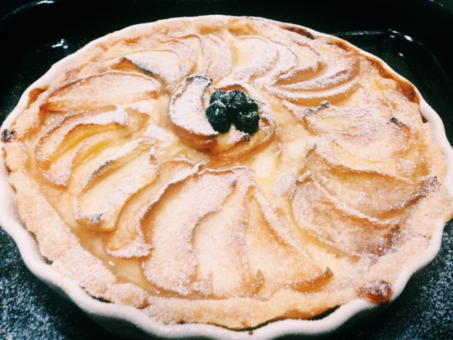Peach and Blueberry Tart【蜜桃蓝莓塔】