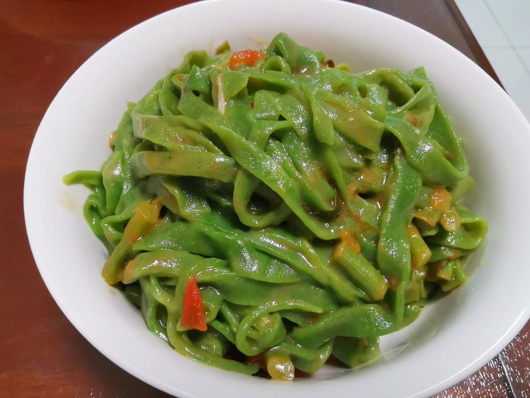 彩色面条~让孩子爱上蔬菜