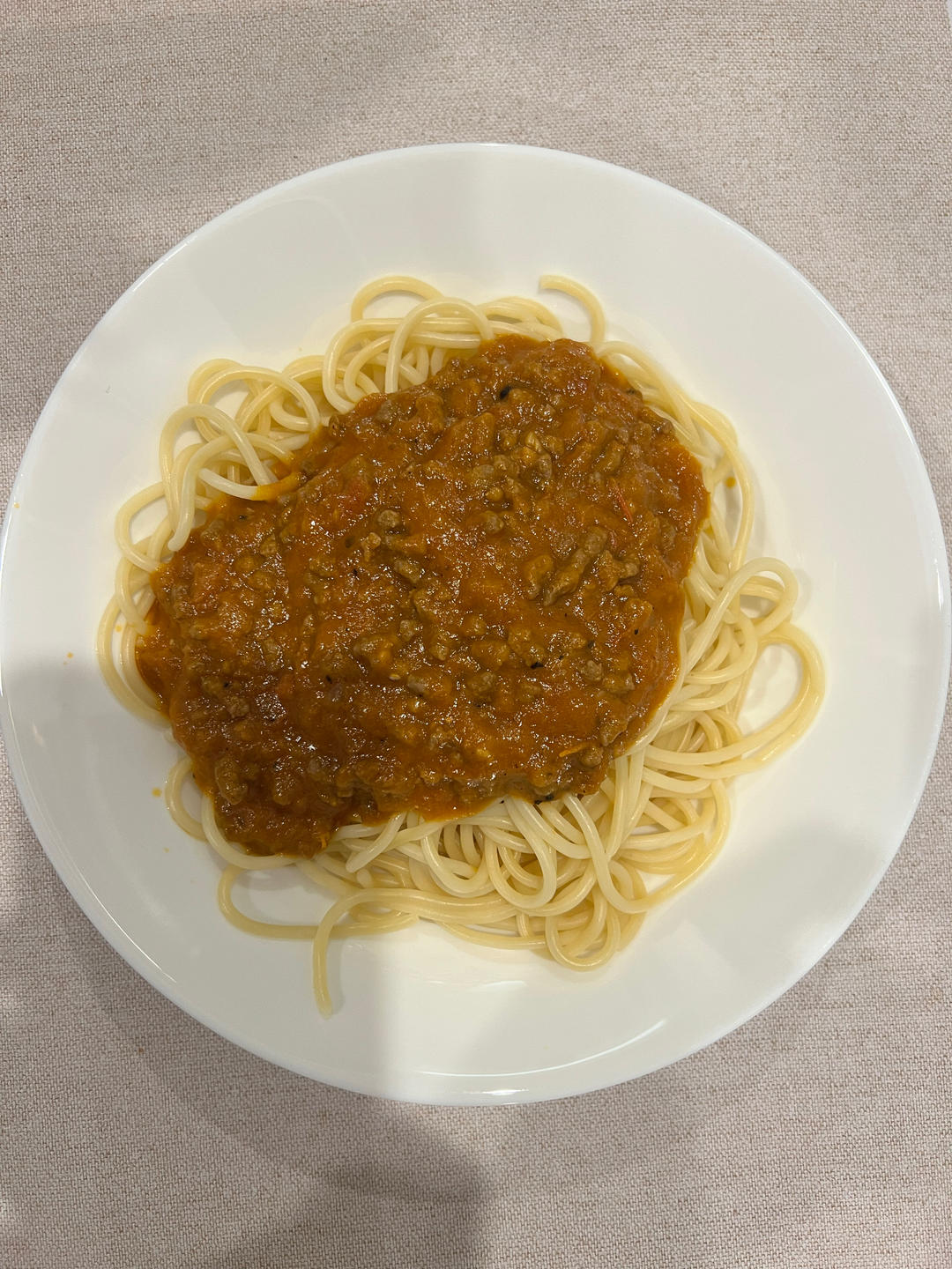小美 意大利面肉酱
