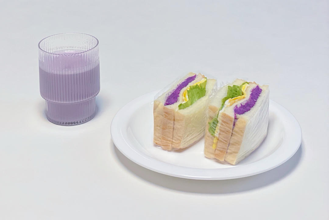 紫薯芋泥/鸡蛋肉松三明治大全🥪