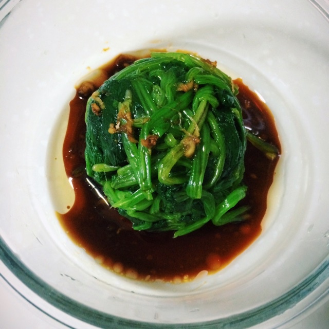 姜汁菠菜