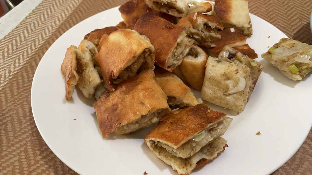 香葱大饼的做法