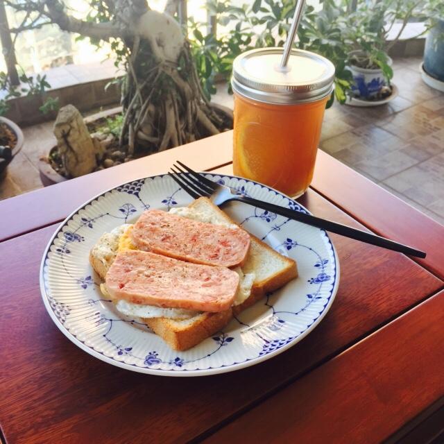 橙子茉莉冰茶（模仿霸气橙子）