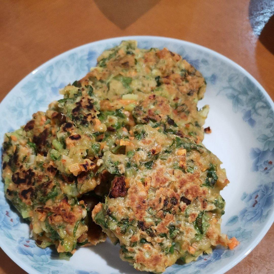 虾仁饼