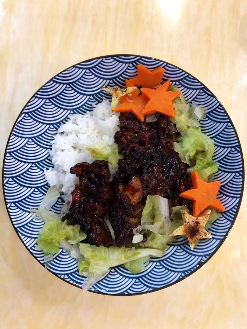 日式照烧鸡排饭