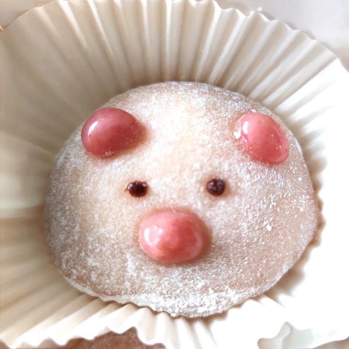 萌化了！新手也能做的猪猪雪媚娘