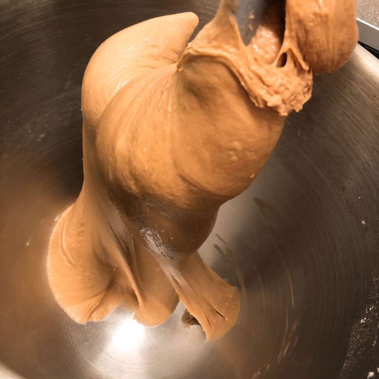 超浓郁巧克力朗姆葡萄干面包的做法 步骤1