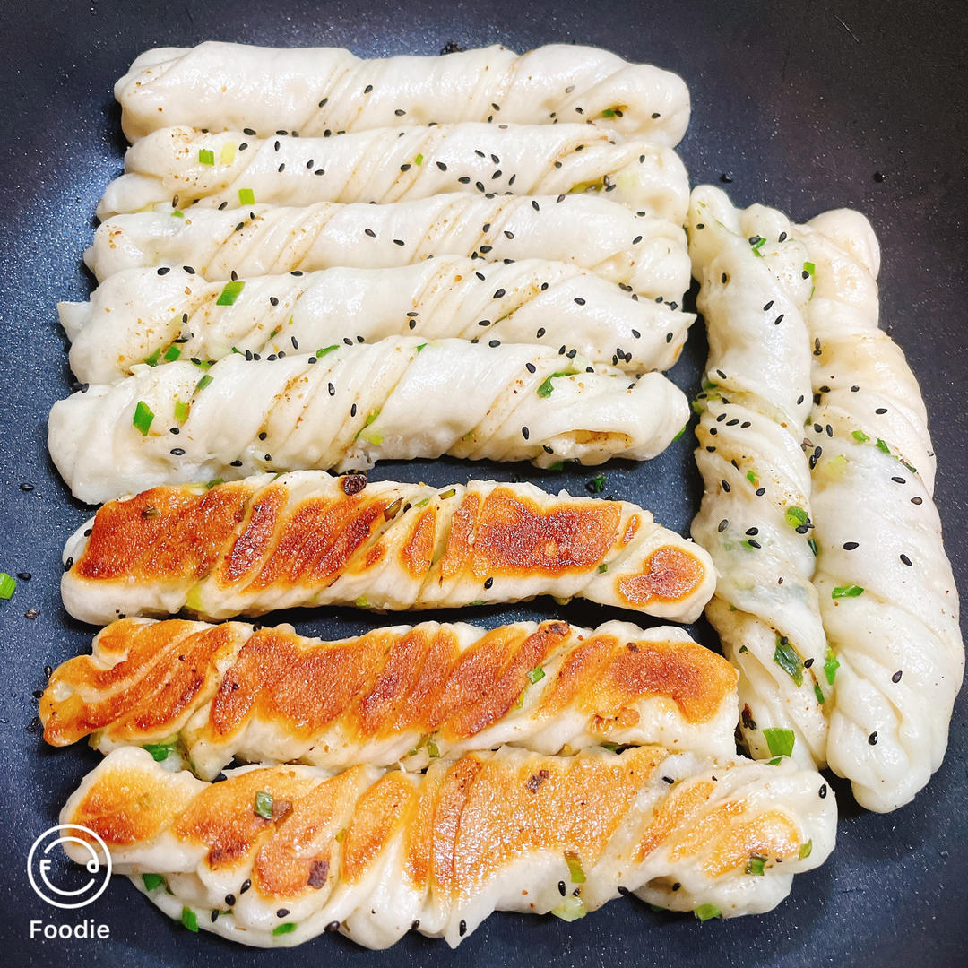 一定要做！—煎卷子【生煎花卷】