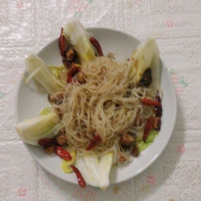 蒜蓉粉丝娃娃菜