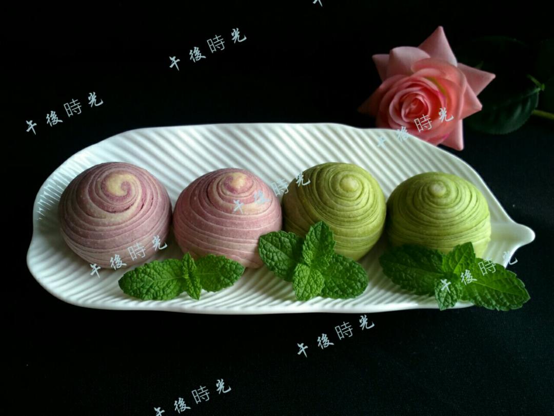 螺旋酥.蛋黄酥.-个人的技巧