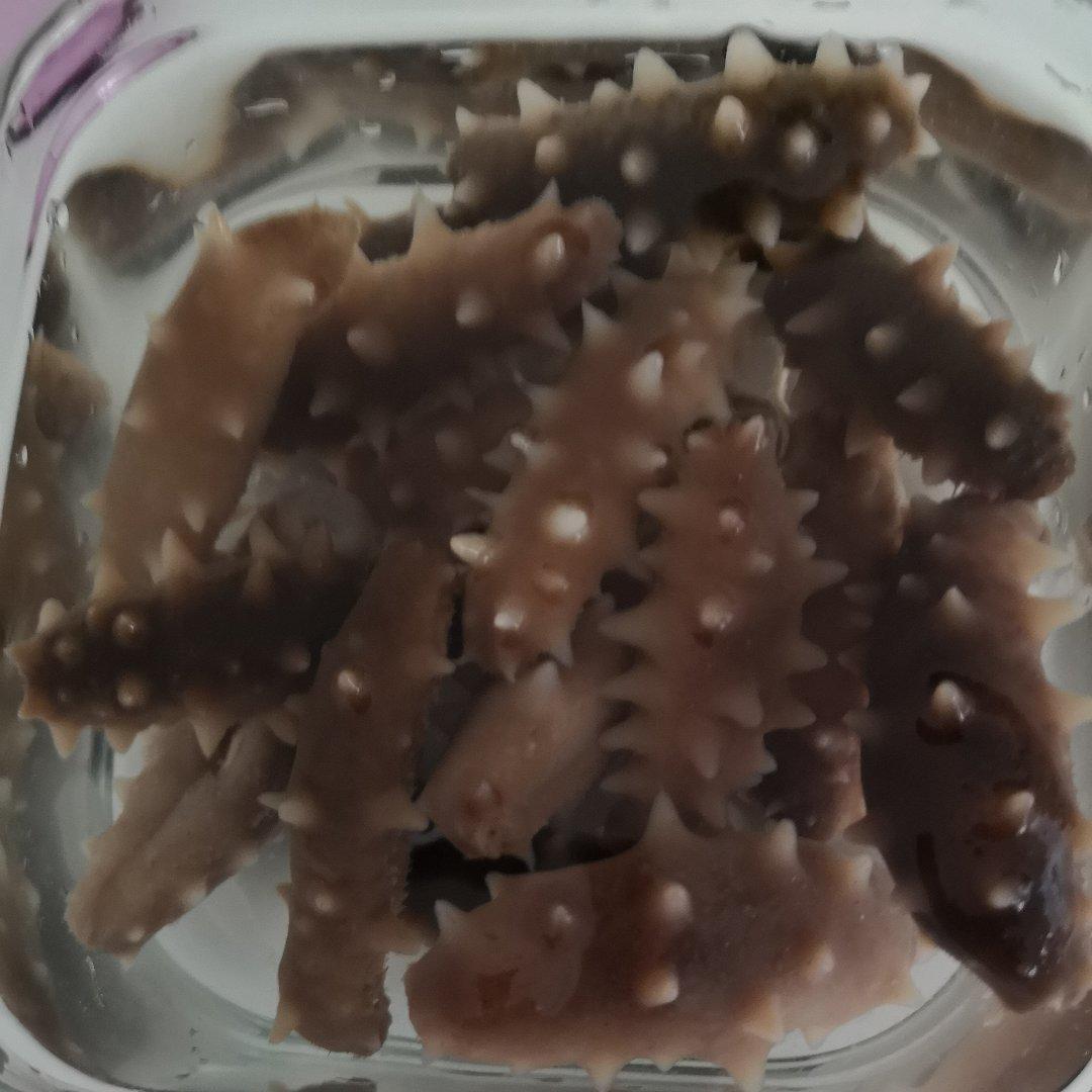 泡发干海参