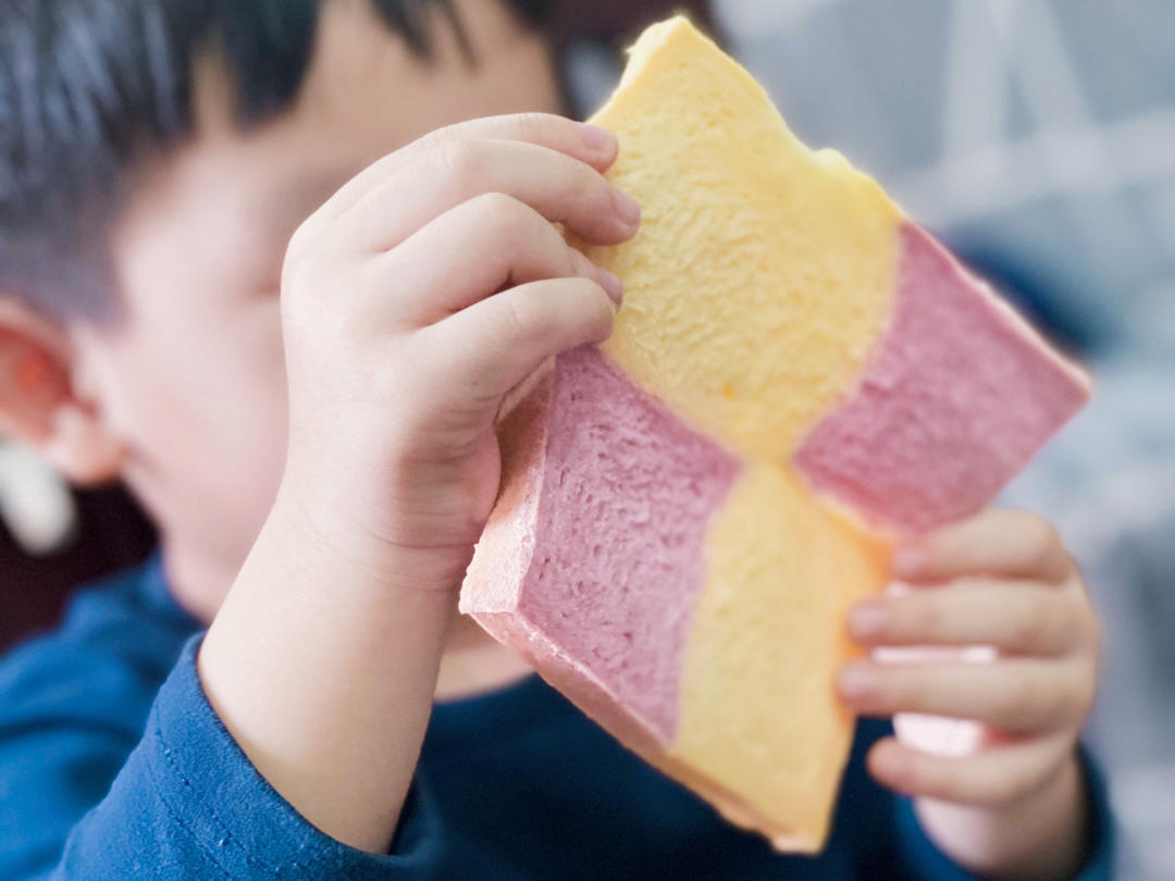 软噗噗薯薯双拼吐司🍞