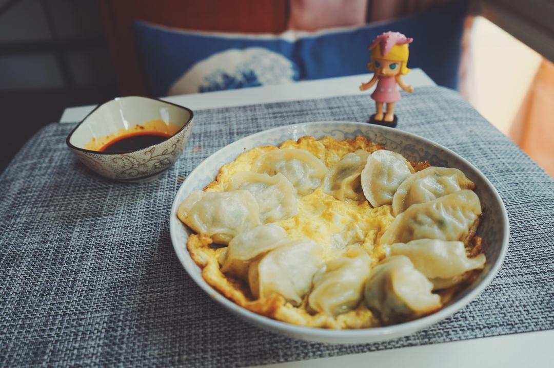 懒人快手抱蛋煎饺