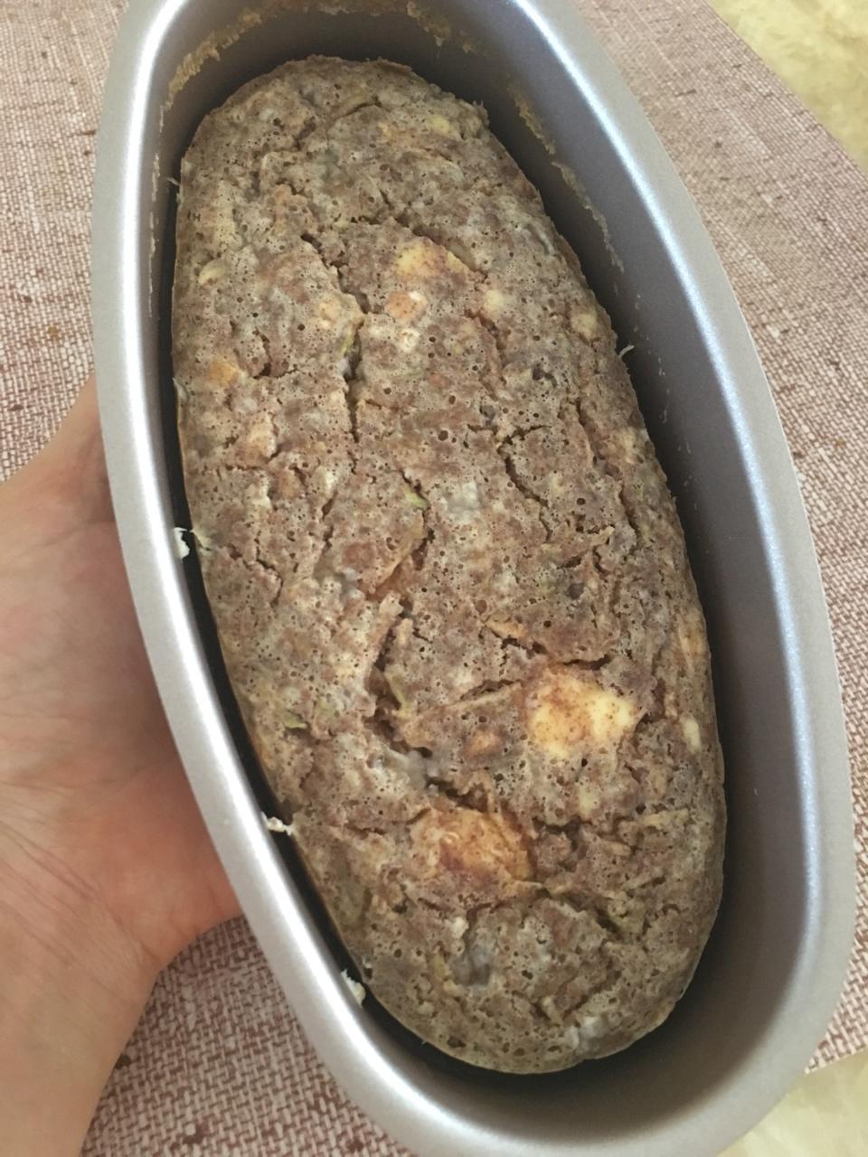 西葫芦“奶酪”快手面包丨健康·烘焙