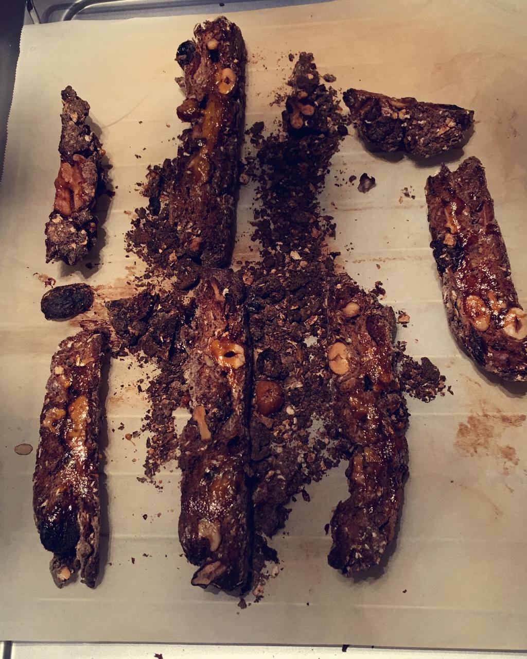 【健康零食】燕麦坚果意式脆饼