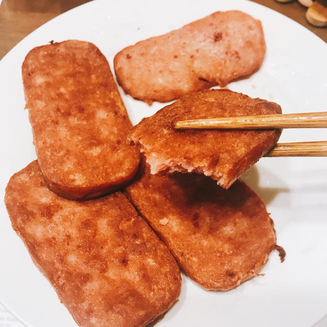 香煎午餐肉