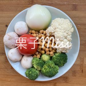 【咖喱】浓汤鹰嘴豆炖菜的做法 步骤1