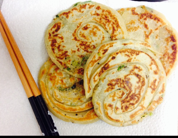 自制葱油饼