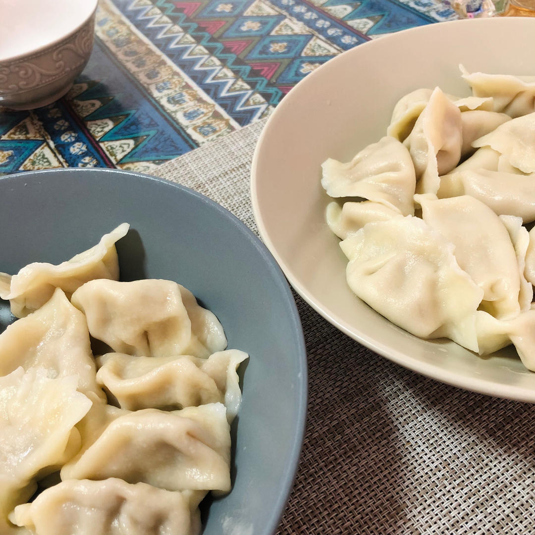 手工揉面三分钟，又韧又薄又好包的饺子皮