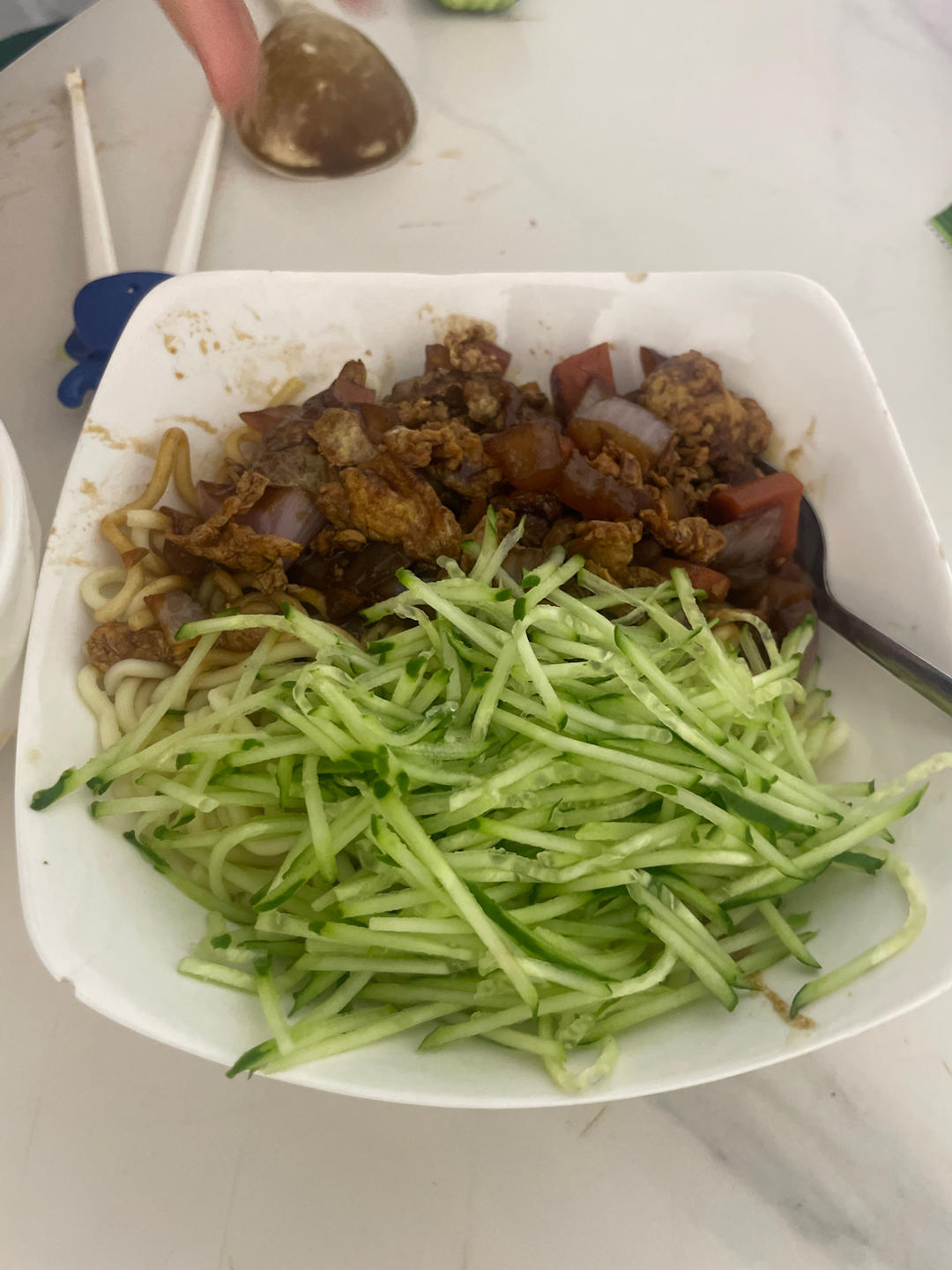 老北京炸酱面（家庭版制作🏡经典老味道🤓🤓）