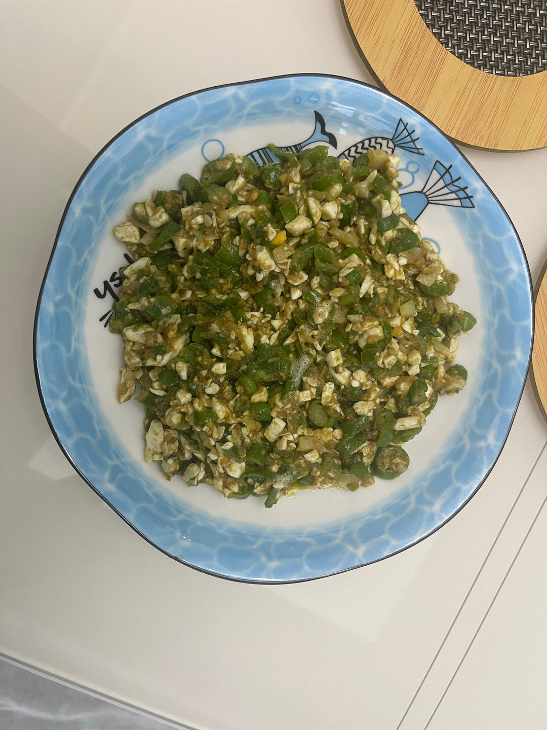 鬼火绿（辣椒炒咸鸭蛋）