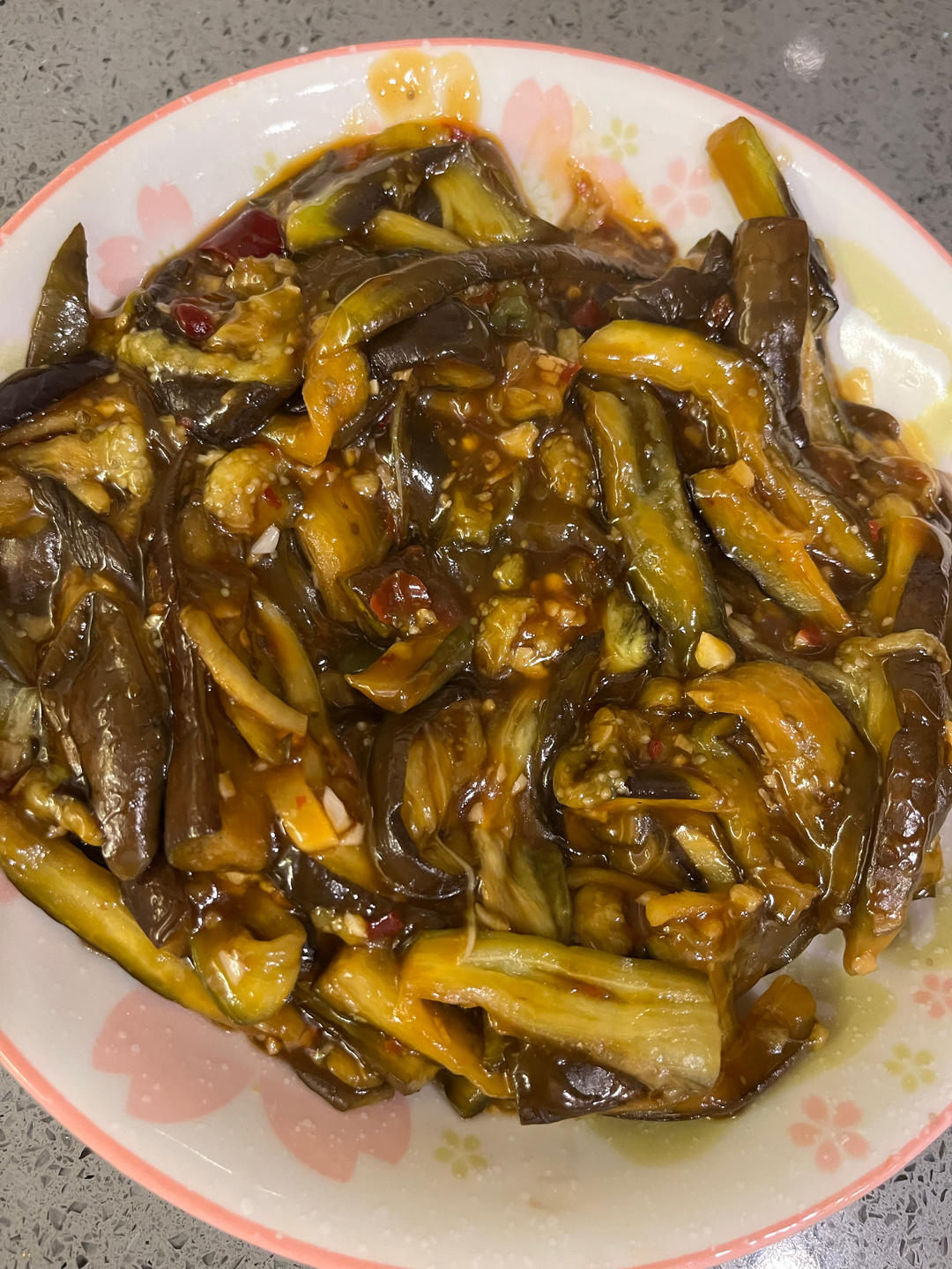 鱼香茄子煲 不用油炸 不用盐腌