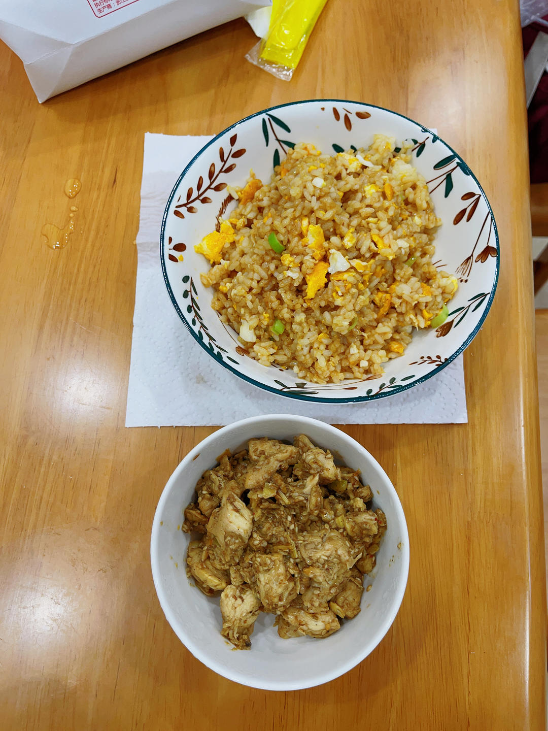 好吃到舔盘的酱油炒饭！