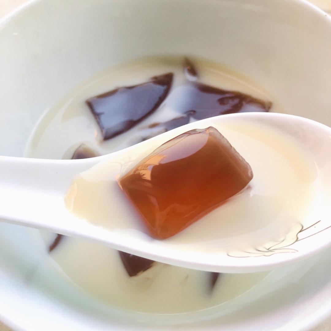 1872做的茶冻白凉粉版