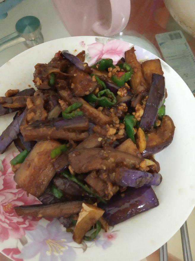 红烧肉沫茄子