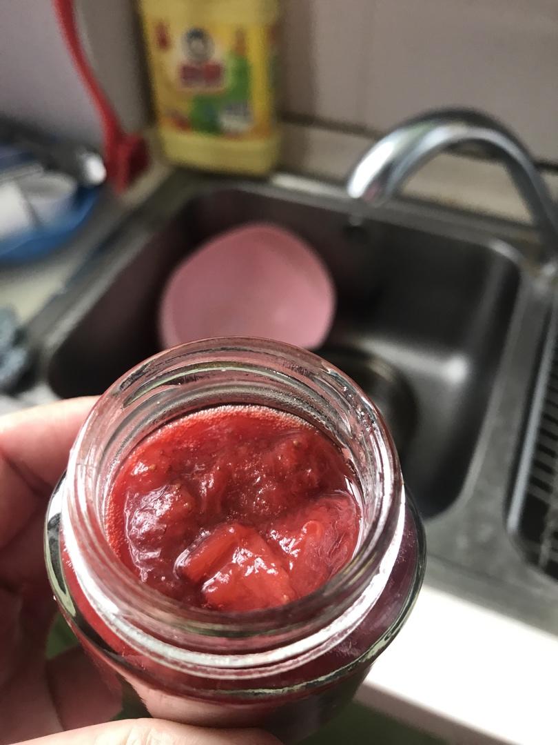 自制无添加草莓酱