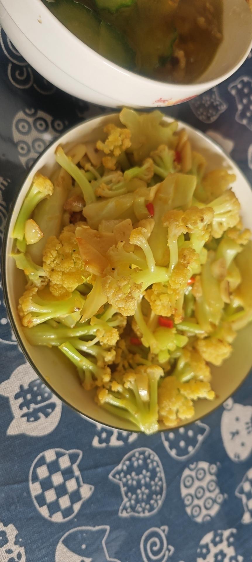 无肉简易版干煸菜花