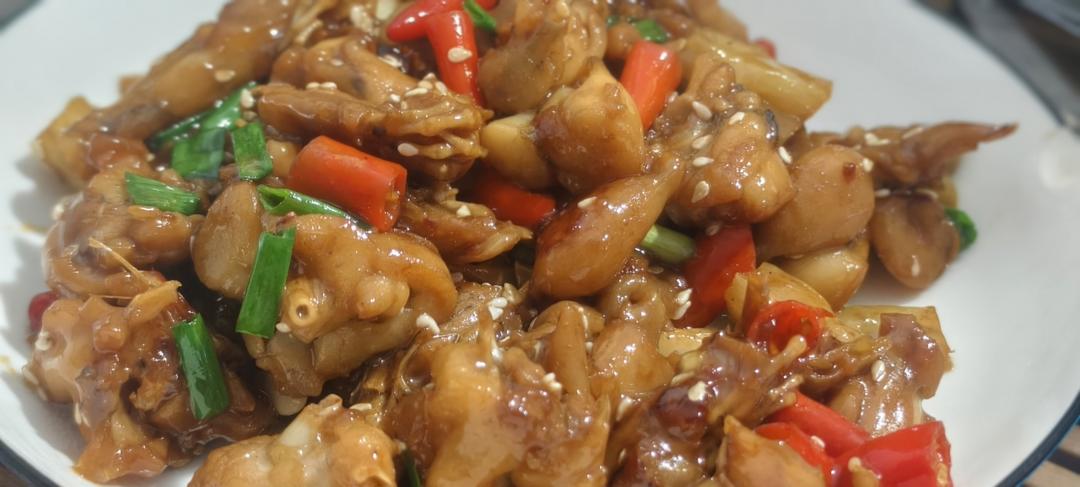 家庭版干锅牛蛙