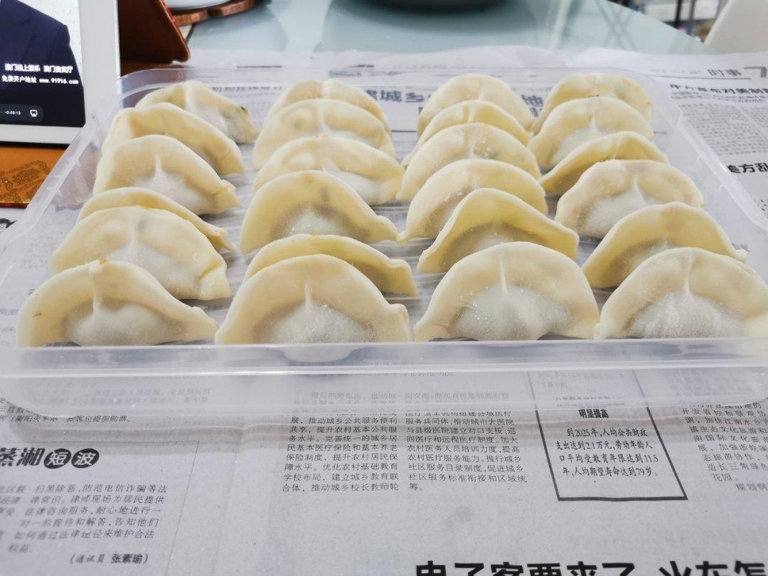 包菜猪肉水饺【附带饺子皮做法】