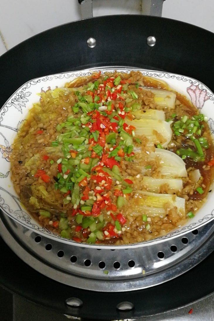 蒜蓉粉丝蒸娃娃菜