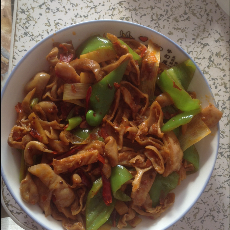 火爆尖椒肥肠