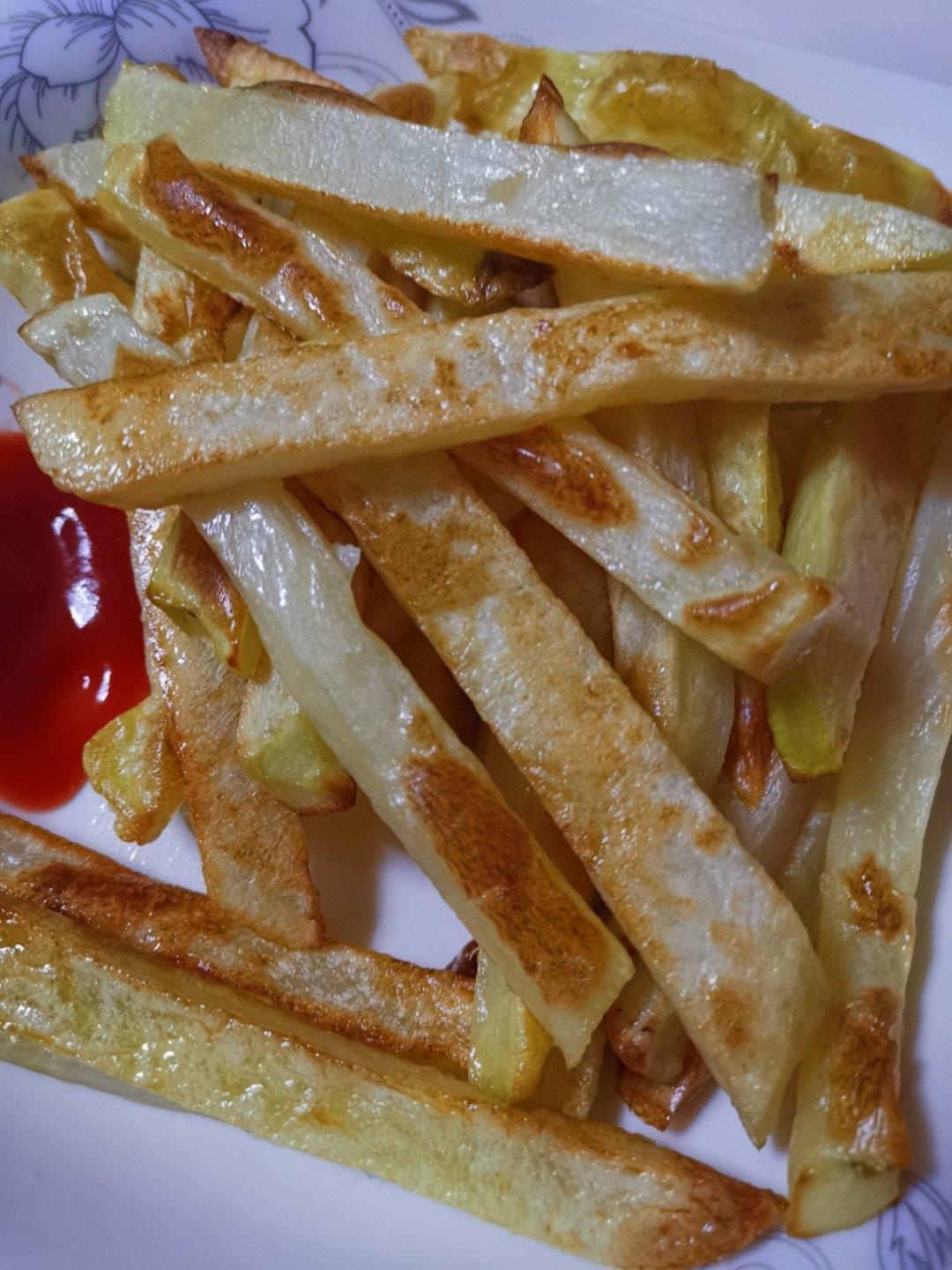 不输麦当劳的健康薯条（烤箱版）