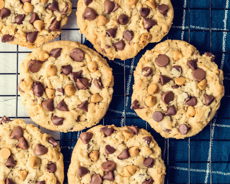 介绍一下…最好吃的倍量巧克力豆曲奇cookies!的做法