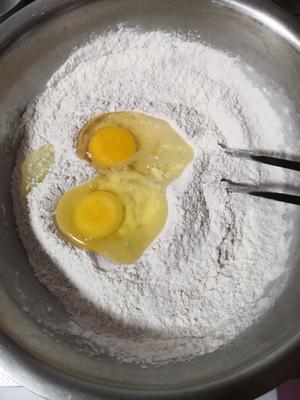 紫米面发糕（鸡蛋牛奶营养健康）的做法 步骤2