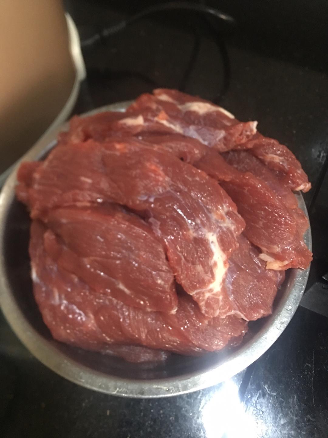 手撕牛肉