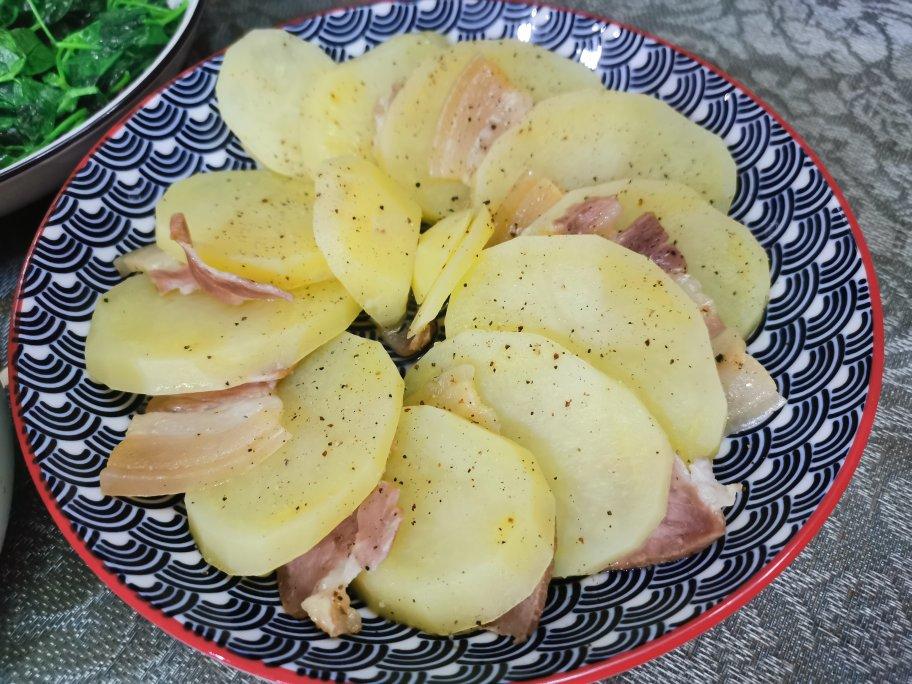 风琴蒸土豆（快手菜）
