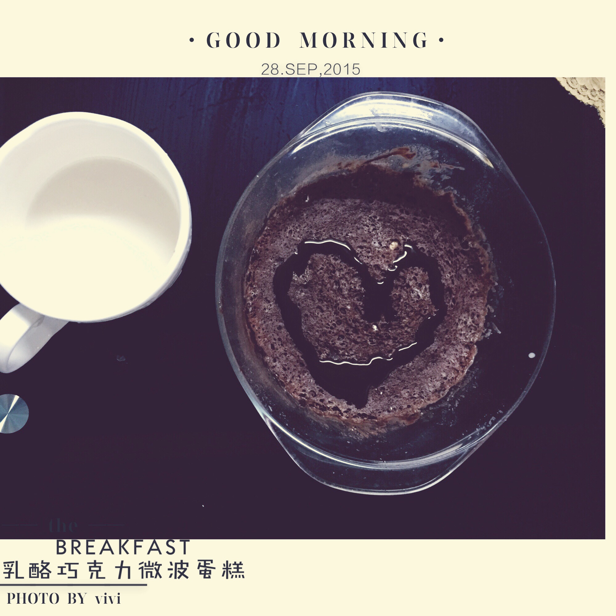百变快速微波炉蛋糕