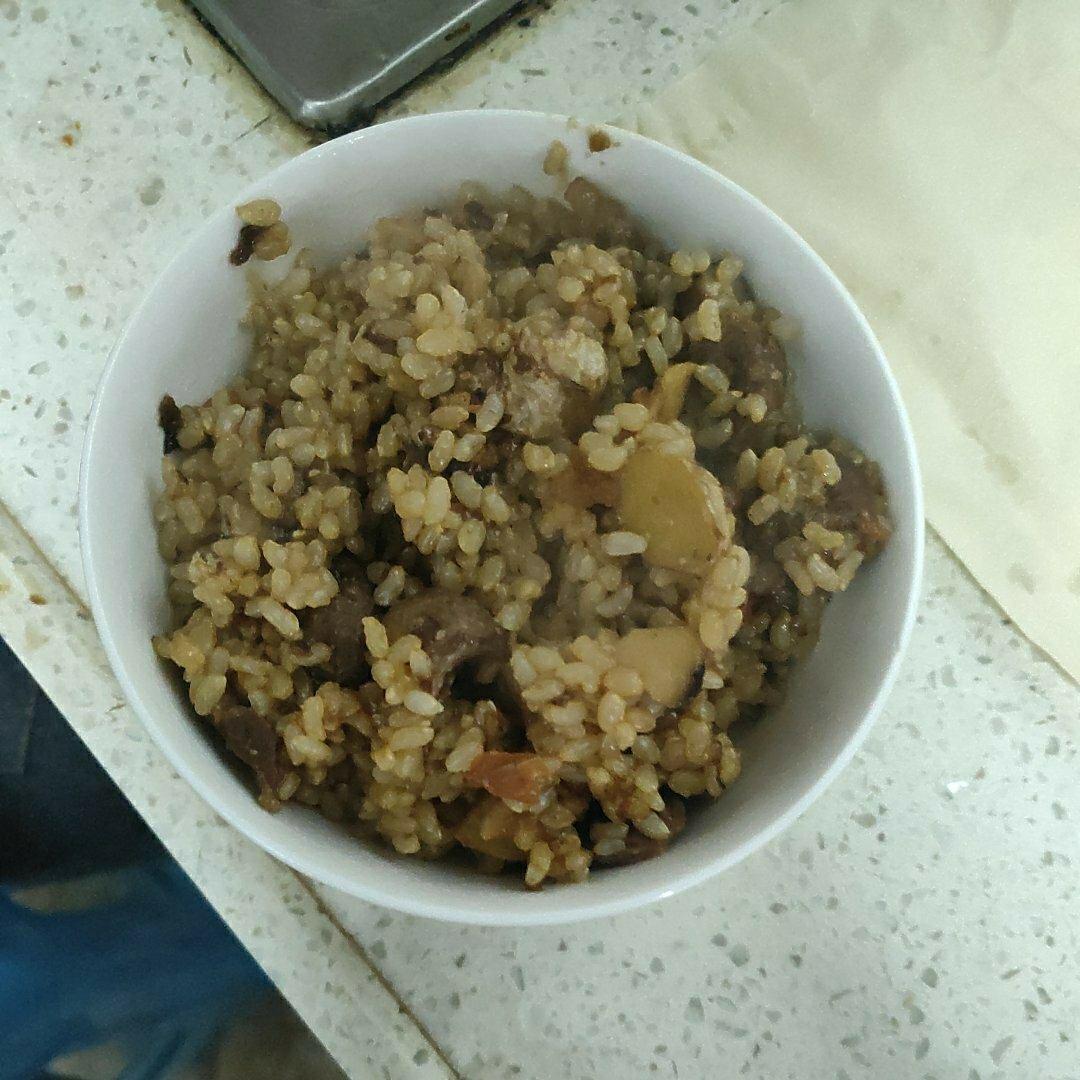 香菇番茄牛肉焖饭(减肥)
