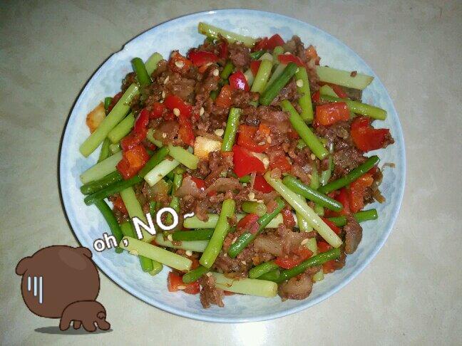 蒜薹炒肉