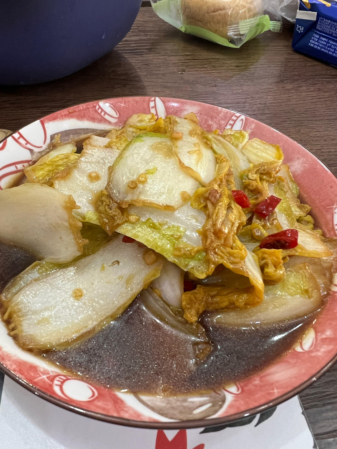 酸辣娃娃菜极简版💜