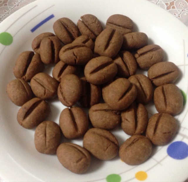 咖啡豆豆饼干