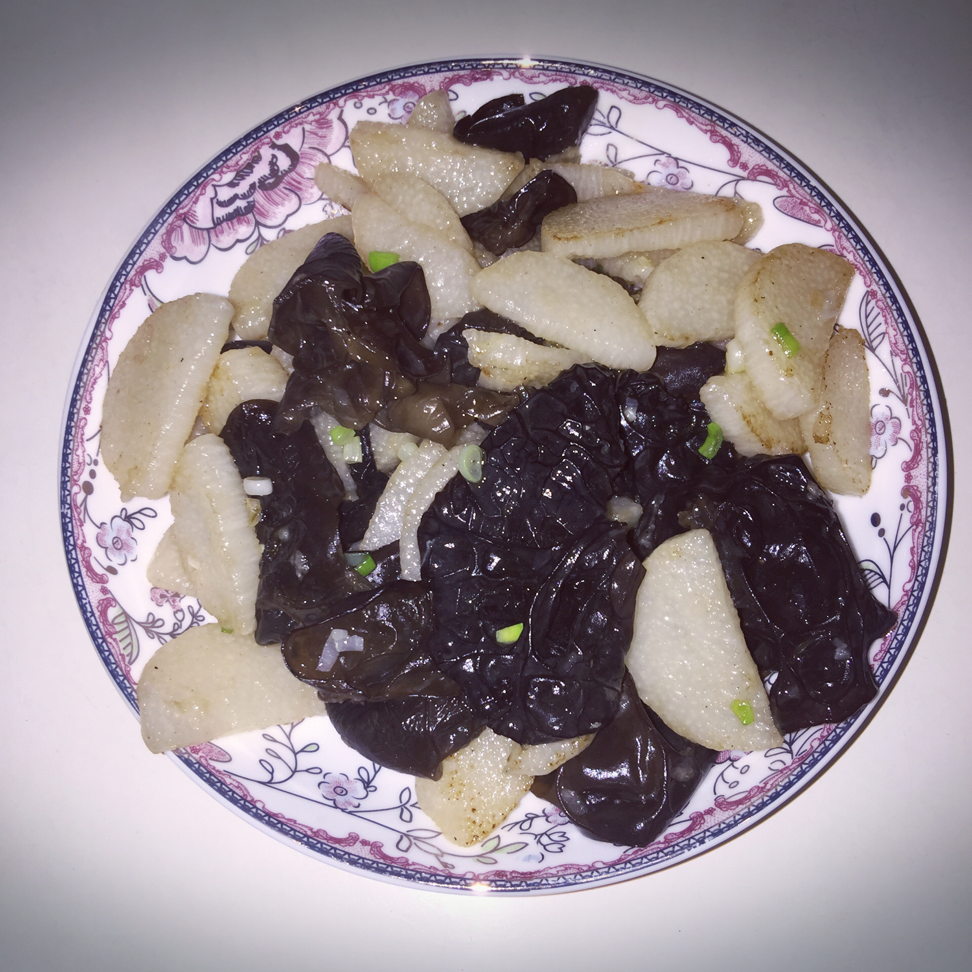 清炒山药木耳
